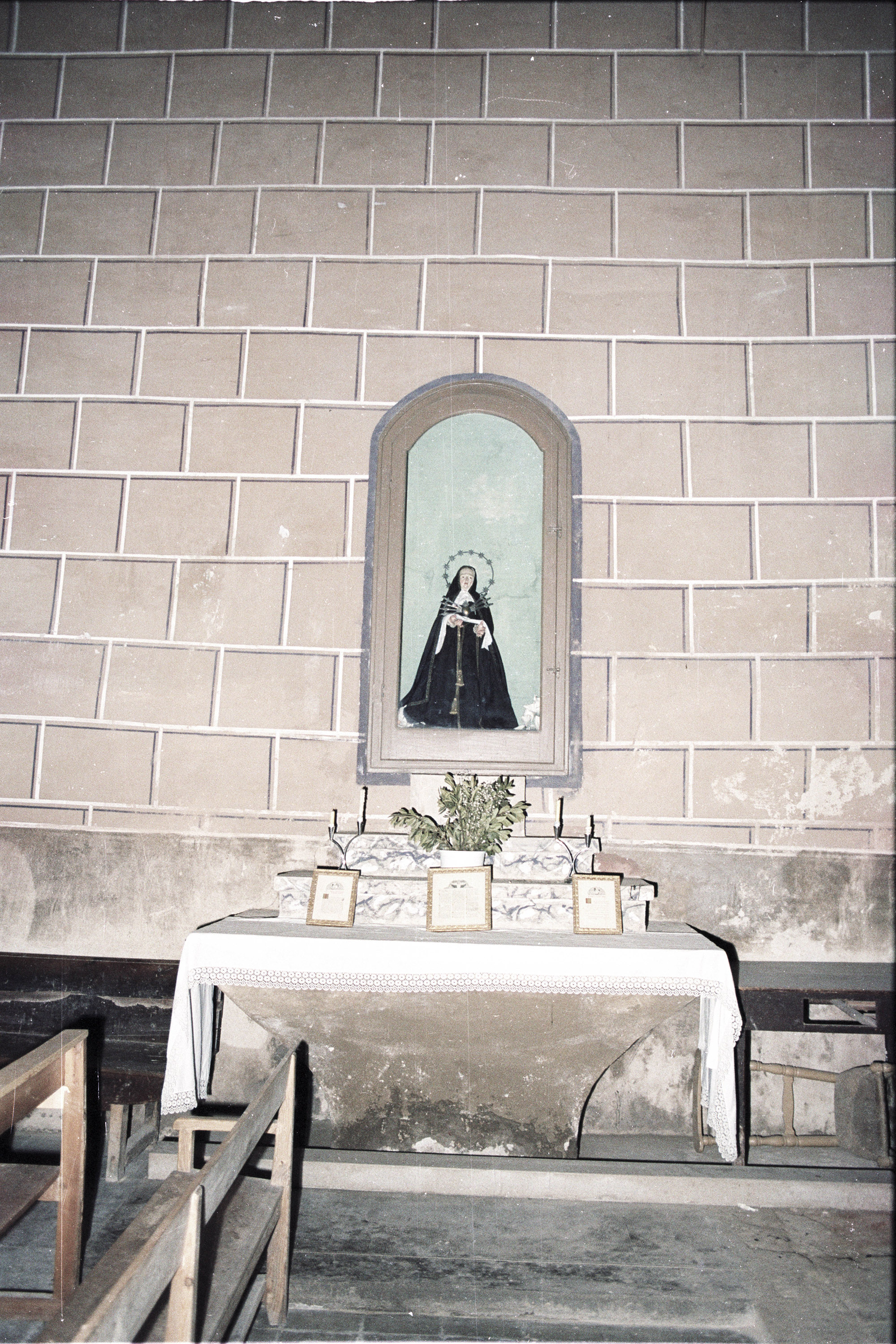 Interior Església; Altar dels Dolors