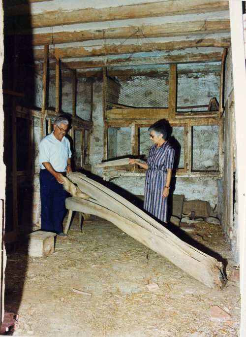Esgramadora de cànem (la Rosita i el Mariano)