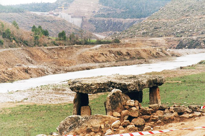 Emplaçament original del Dolmen