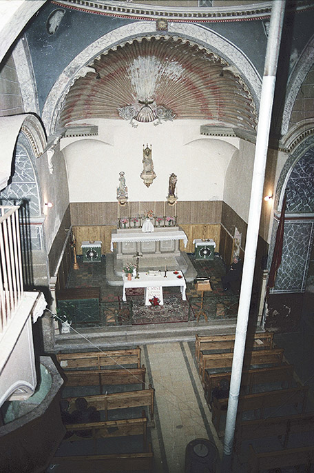 Interior Església des del cor