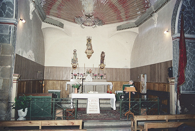 Interior Església; Altar Major