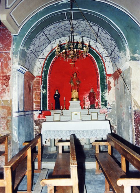 Interior Església; Altar de Sant Esteve