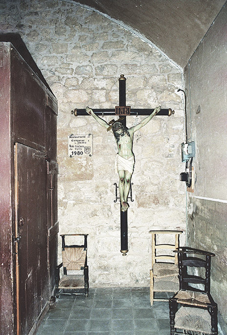 Interior Església; Sant Crist