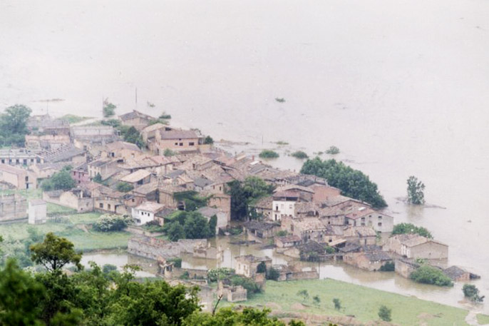 Panoràmica de Tiurana - Maig 1999